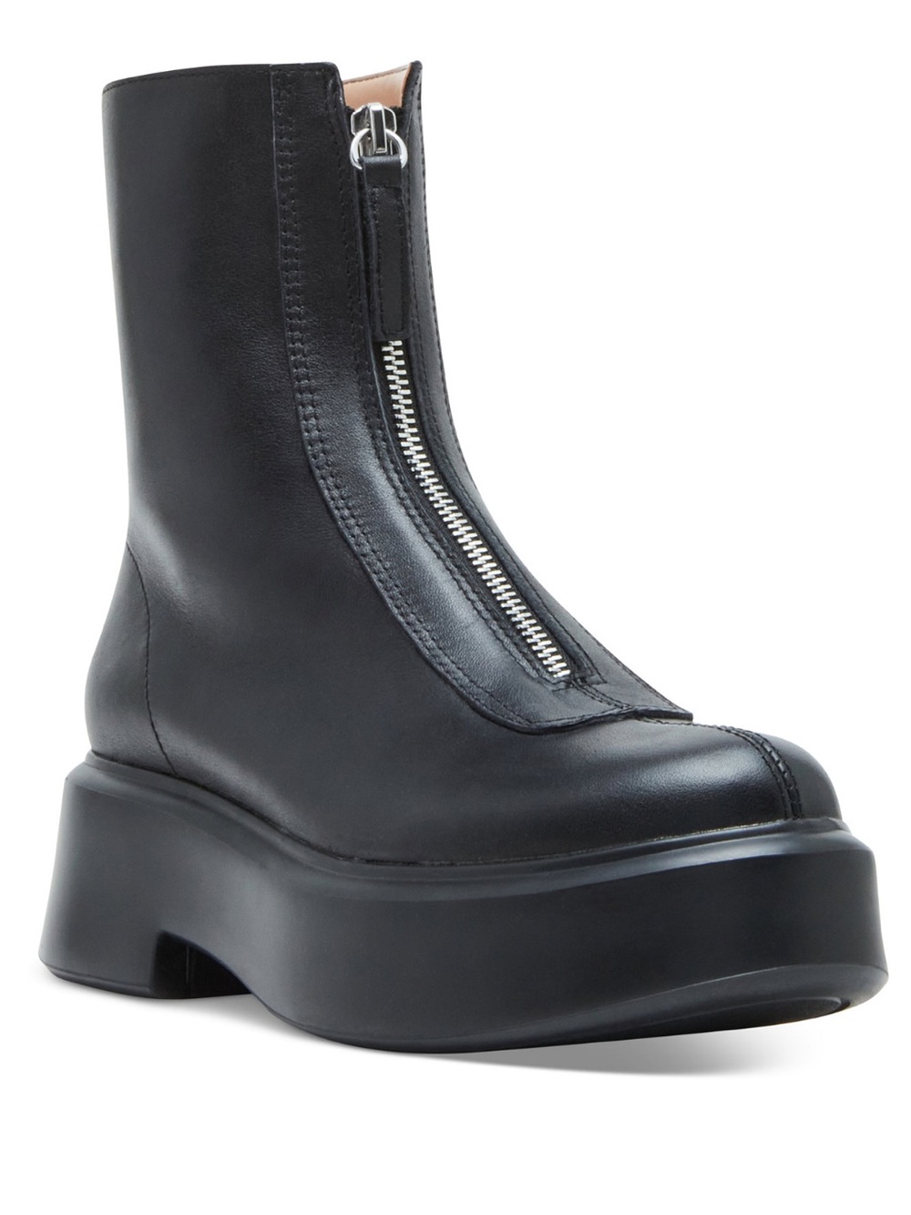 New Steve Madden Women's Jones Zipper Combat Booties